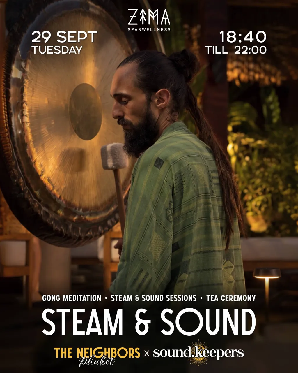 STEAM & SOUND 🧖‍♂️🎶